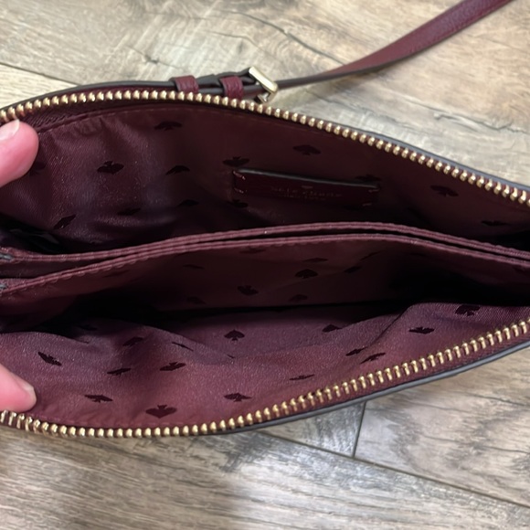 Kate Spade Jackson Forest Floral Triple Gusset Crossbody Bag - Picture 5 of 13